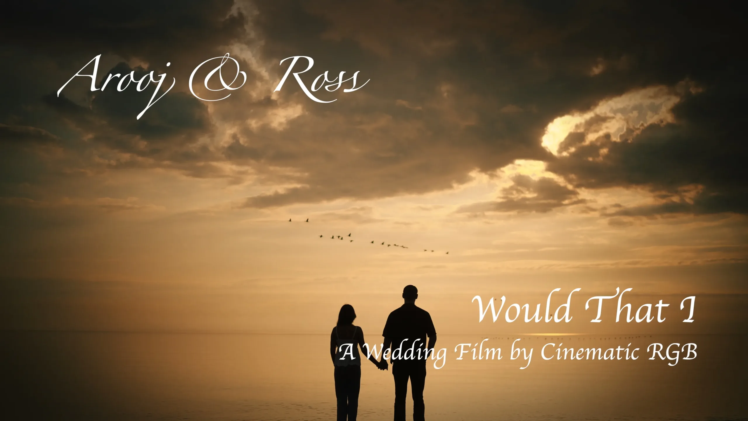 Arooj and Ross wedding highlight video cover photo in Burlington Ontario