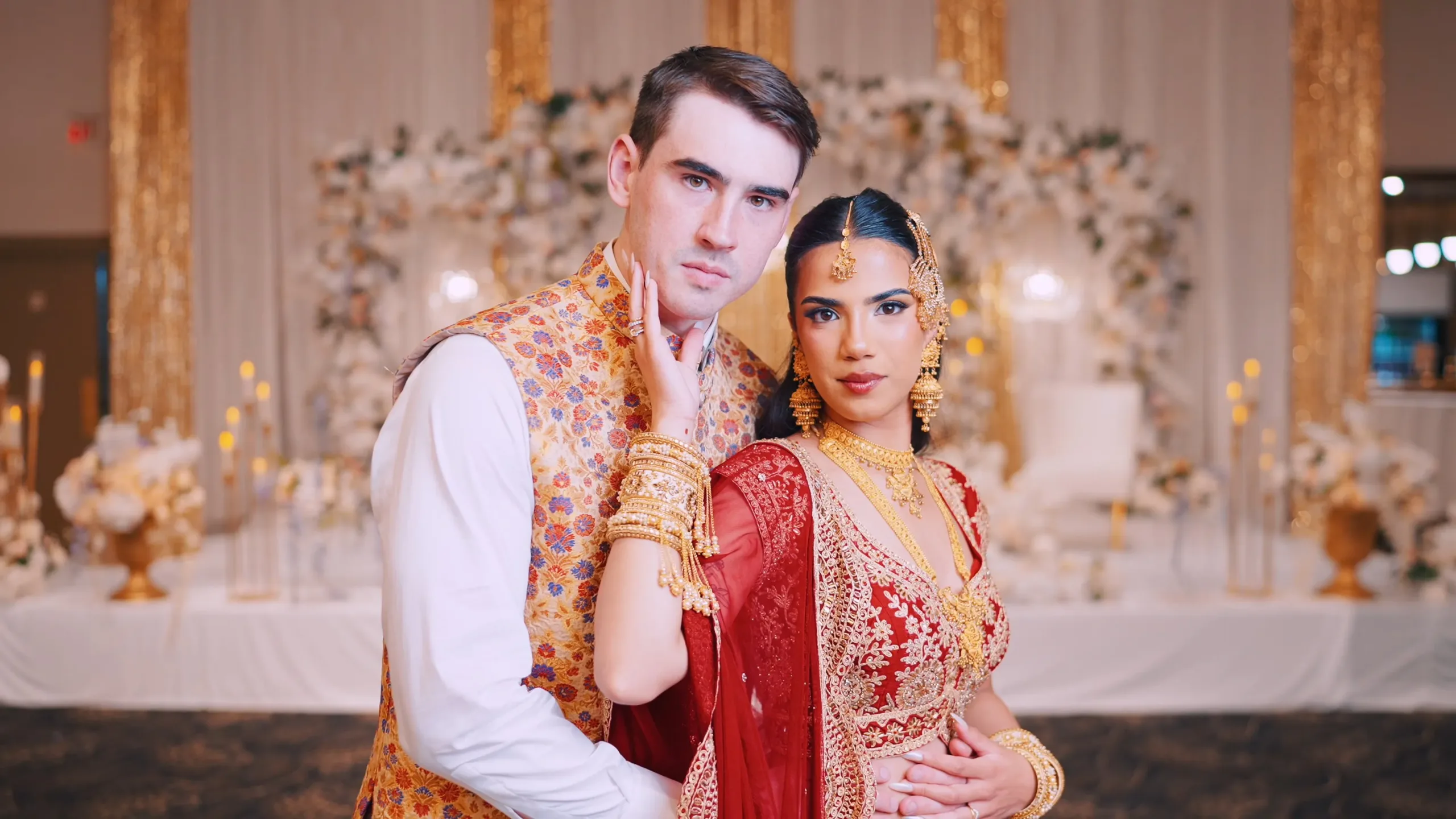 Arooj and Ross wedding reception at Capitol Banquet Centre in Mississauga