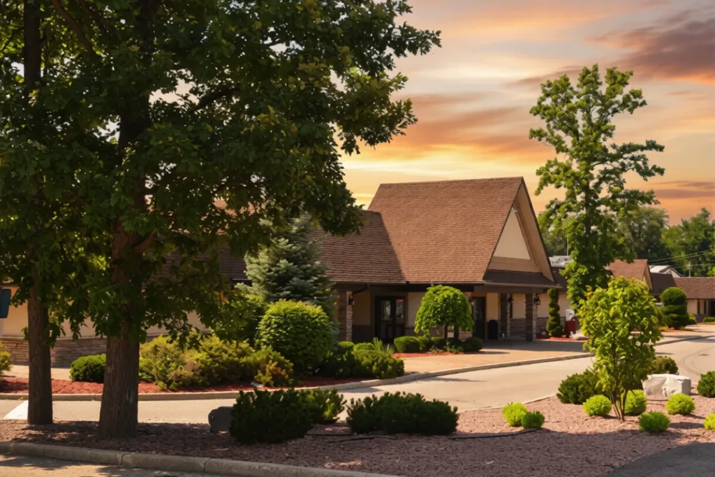Exterior view of Bingemans Conference Centre in Kitchener, a large capacity venue suitable for grand South Asian wedding receptions.