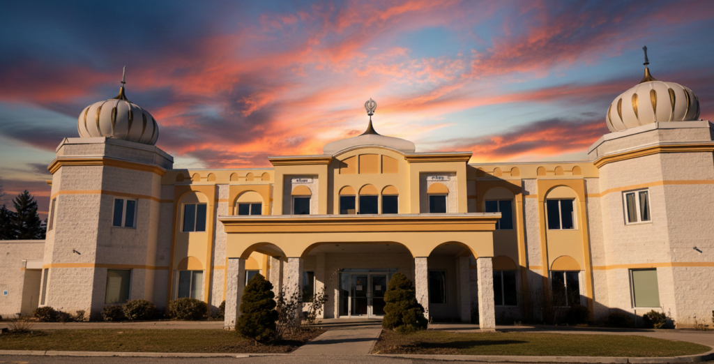 Kitchener Sikh wedding at Golden Triangle Sikh Association, photography by Cinematic RGB.