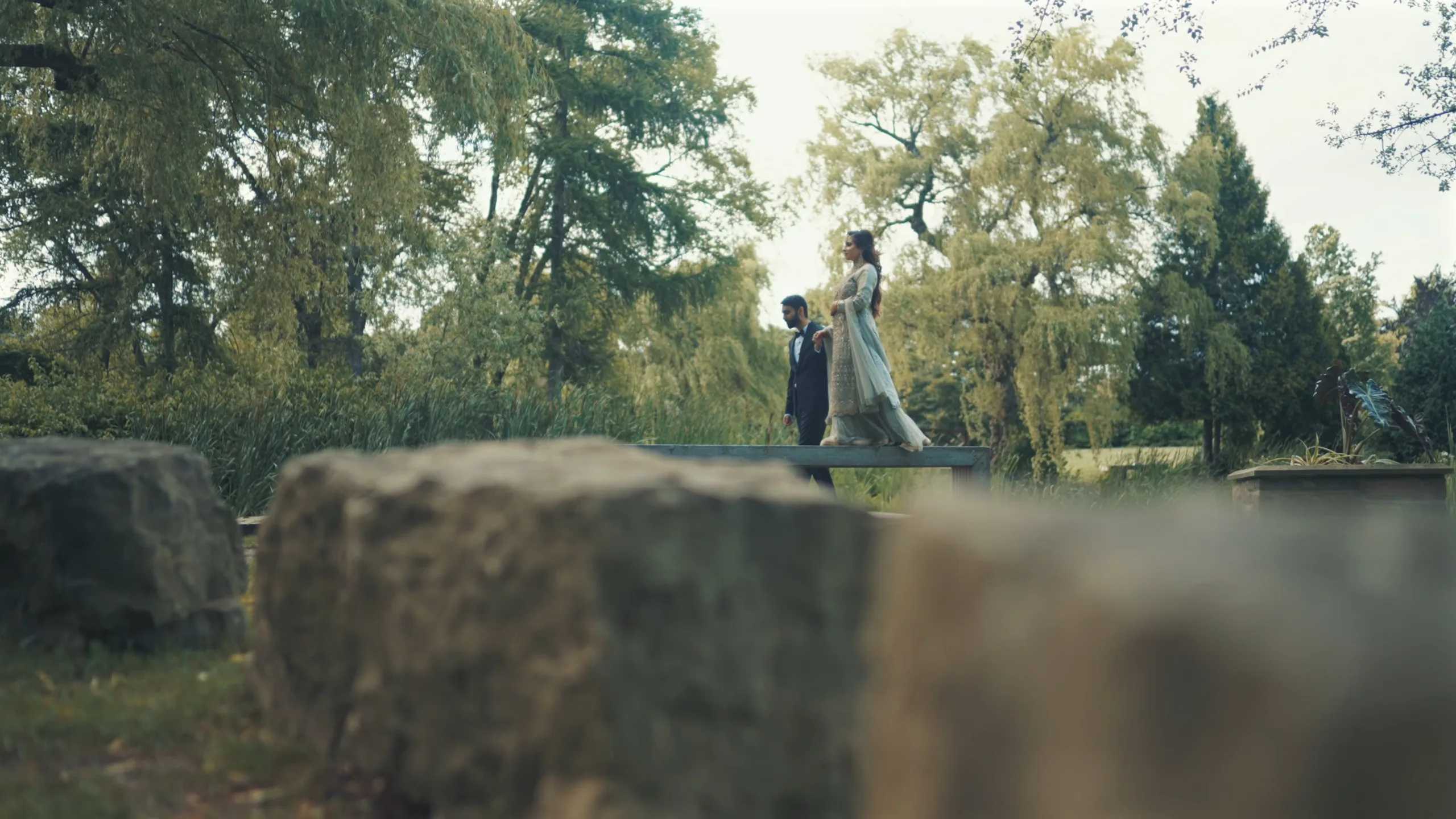 Rabia and Ahsan engagement photo session at Humber Arboretum in Toronto / Etobicoke & Valima celebration at Woodbine Banquet Hall in Toronto / Etobicoke