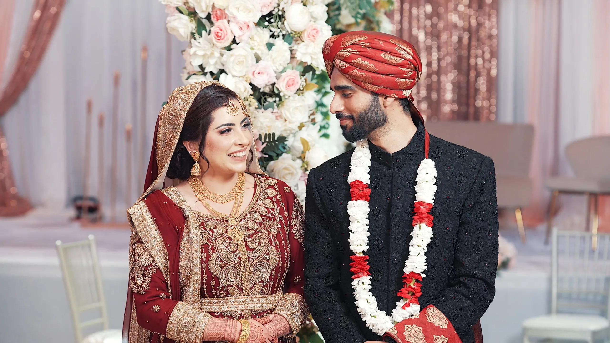 Rabia and Ahsan Nikkah ceremony at Chandni Victoria in Mississauga