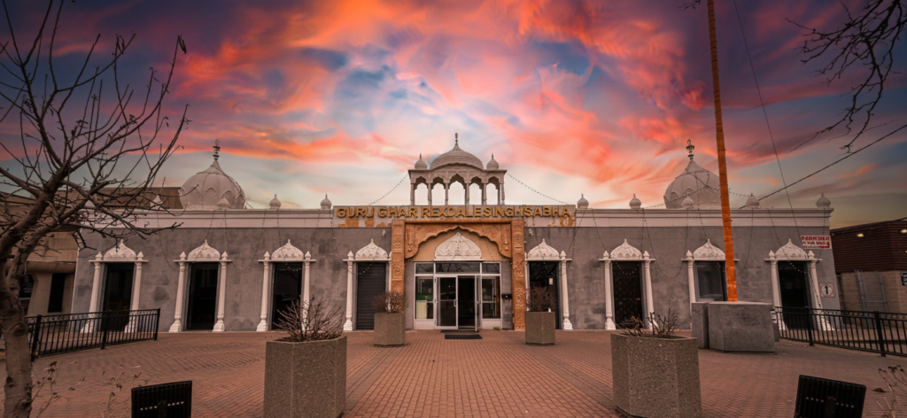 Cinematic RGB Wedding Photography & Videography at Rexdale Singh Sabha Religious Centre in Etobicoke.